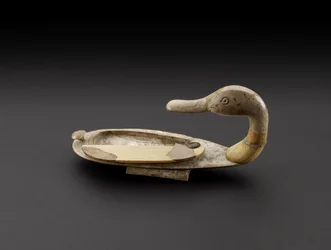 Toiletry Box in the Form of a Duck, Alalakh (Now Tell Atchana) Syria